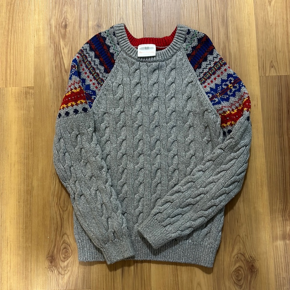Hannah Andersson wool sweater size 7/8